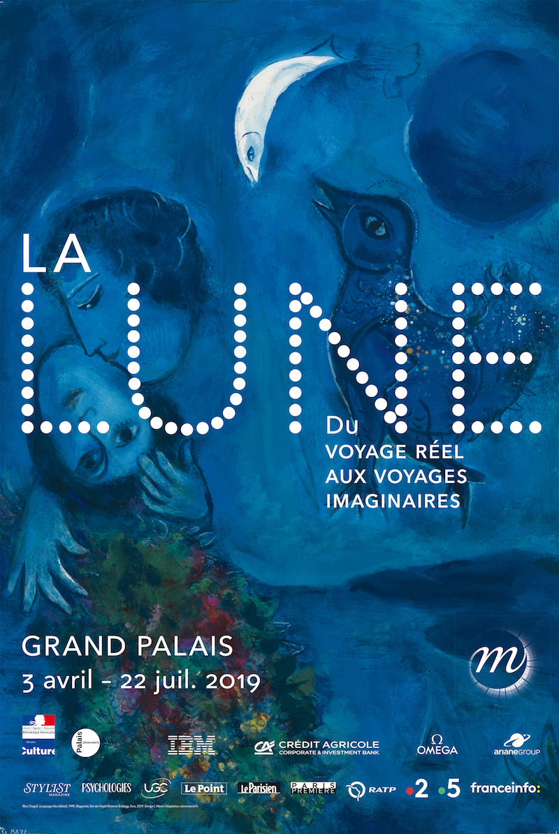 Exposition La Lune au Grand Palais du 3 avril au 22 juillet 2019