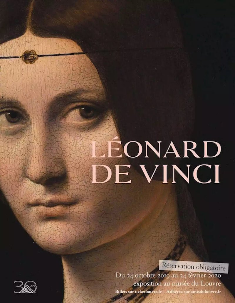 Exposition Léonard de Vinci au Louvre jusqu'au 24 février 2020