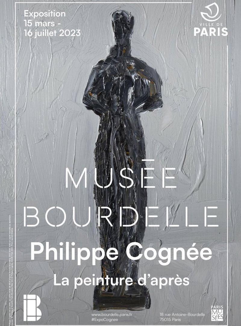 Exposition Philippe Cognée "La peinture d’après" jusqu'au 16 juillet 2023 au Musée Bourdelle, Paris