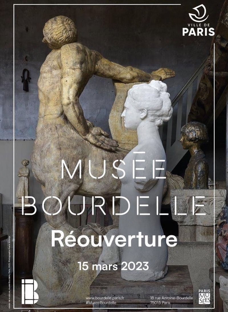 Réouverture du Musée Bourdelle après deux ans de travaux