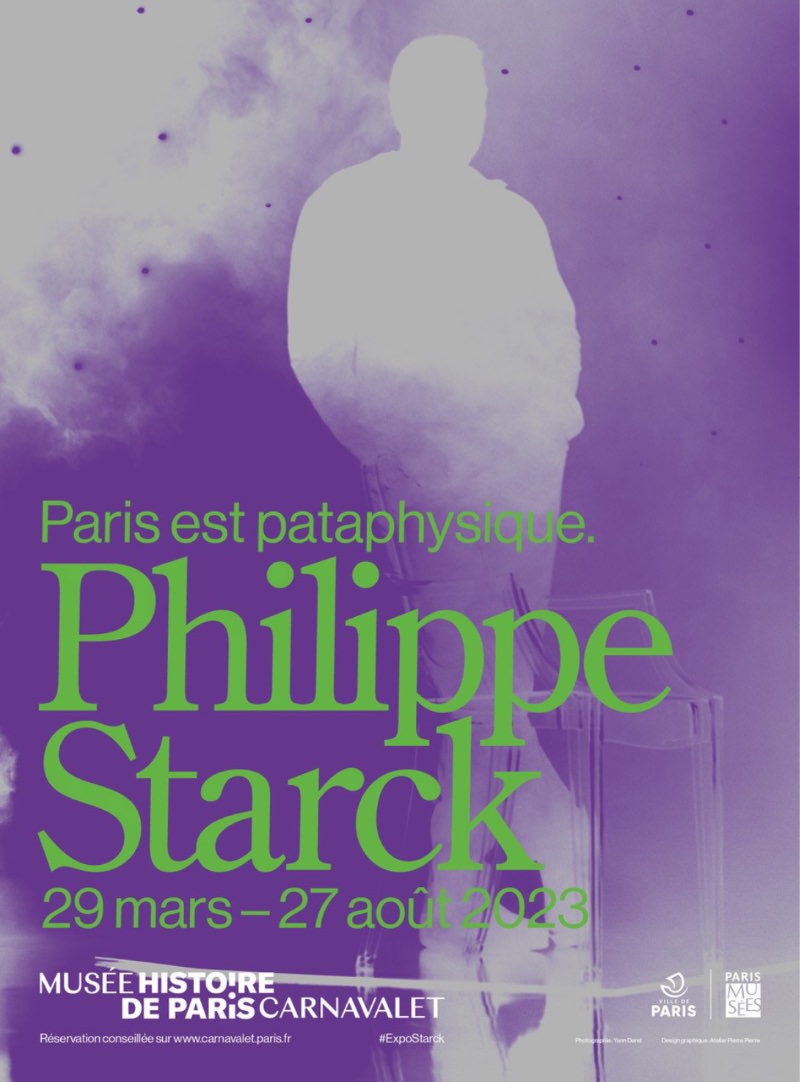 Exposition Paris est pataphysique de Philippe Starck au Musée Carnavalet, Paris