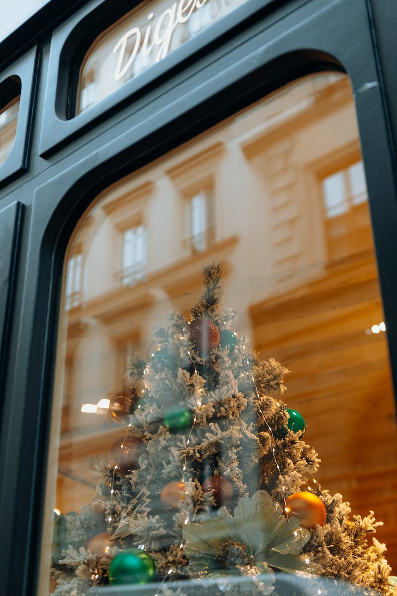 Les décorations de Noël 2023 à l'Hôtel Saint-André des Arts