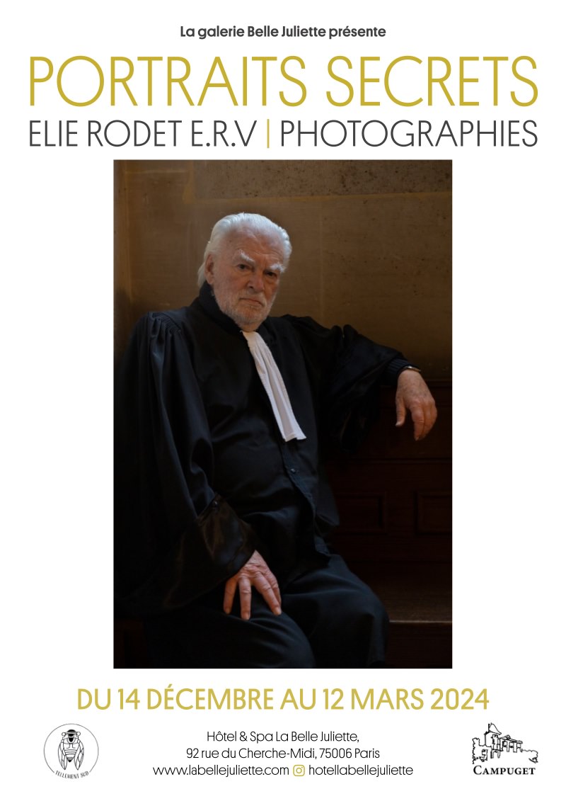 Elie Rodet photo exhibition at the Hotel & Spa la Belle Juliette, 15th December 2023 - 12th March 2024