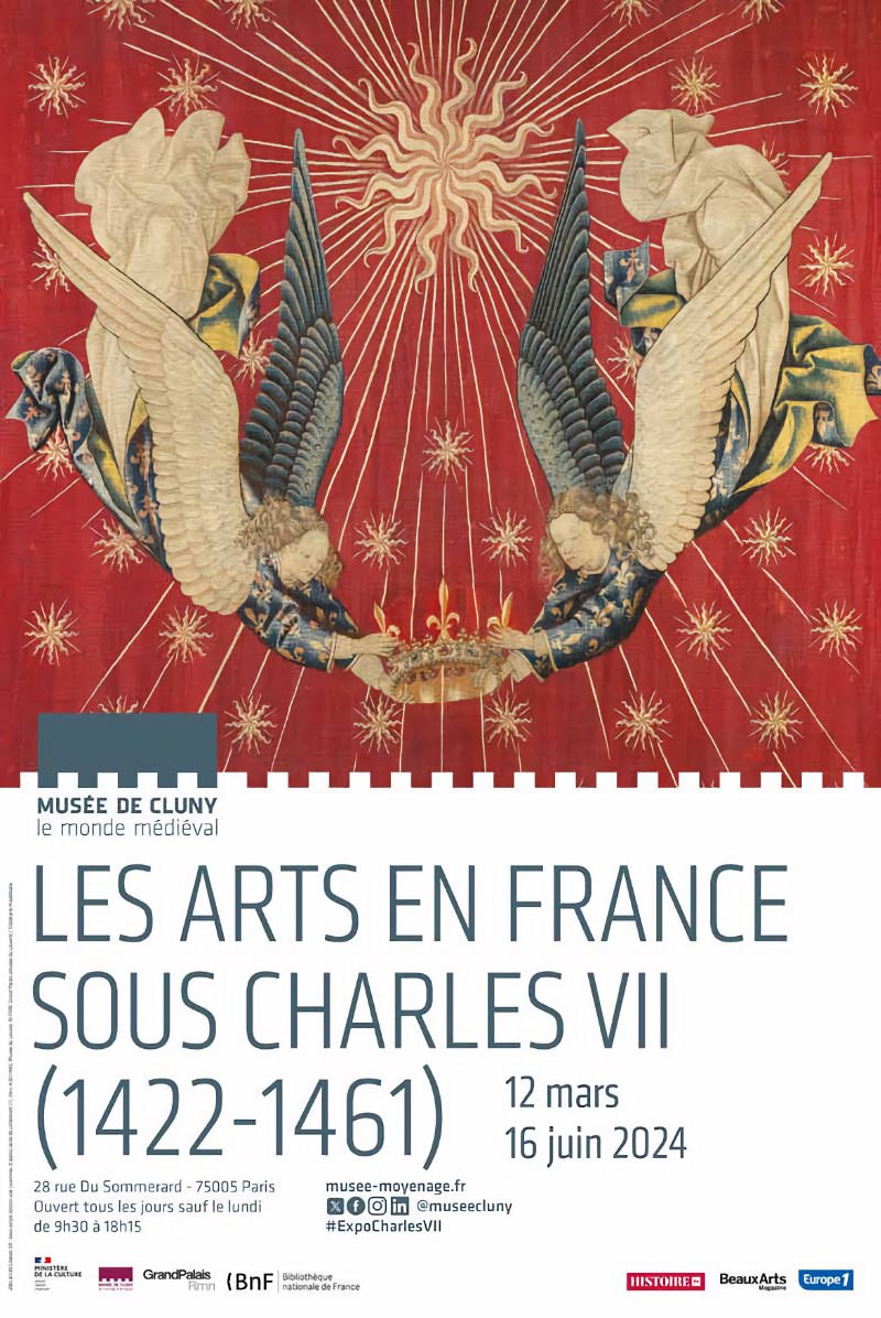 Arts in France Under Charles VII exhibition at the Cluny Museum until 16th June 2024