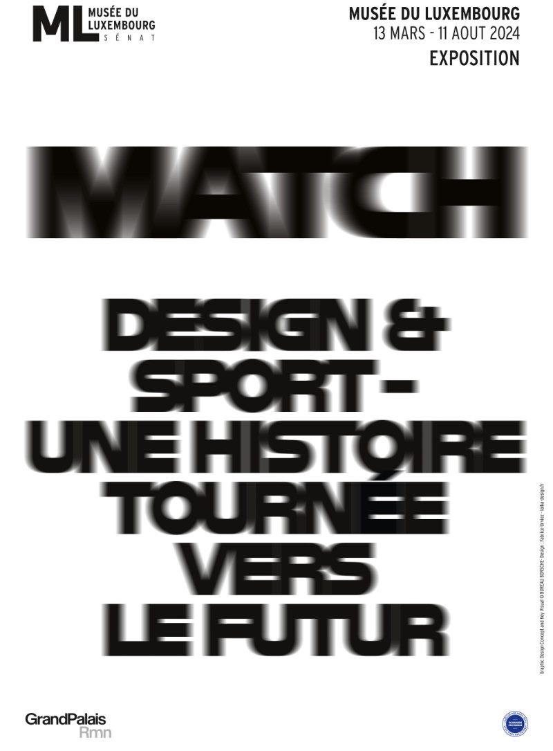 Exposition Match – Design & sport au Musée du Luxembourg du 13 mars au 11 août 2024