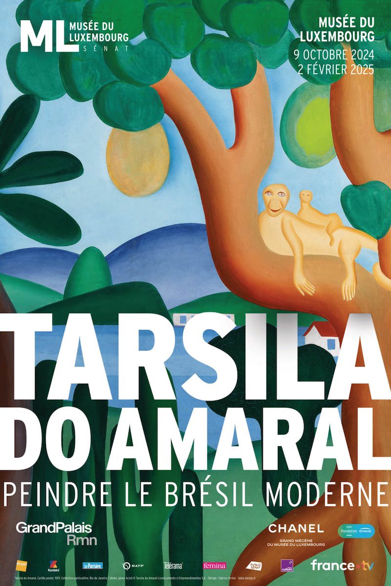 Exposition Tarsila do Amaral au Musée du Luxembourg jusqu'au 2 février 2025